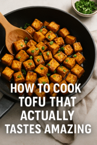 Amo Tofu - How to Cook Tofu That Actually Tastes Amazing
