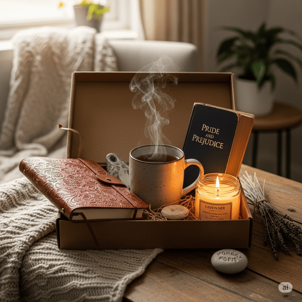 Amo Tofu - Creating a Self-Soothing Box for Hard Days